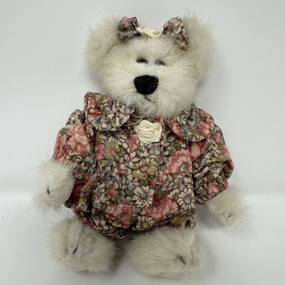 BOYDS BEARS PLUSH "LAUREL S BERRIJAM"‎ BEAR TJ BEST  6" RETIRED NWT #913954